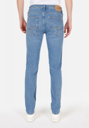 Straight - COLIN'S Blugi Albastri Deschisi 044 KARL Straight Barbati