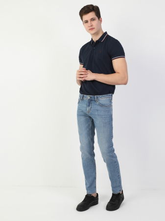 МУЖЧИНЫ - COLIN'S Мужские Джинсы Светло-Синие 044 KARL Straight