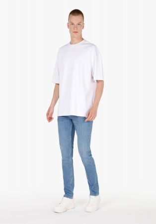 JEANS - COLIN'S Blugi Albastri Deschisi 044 KARL Straight Barbati