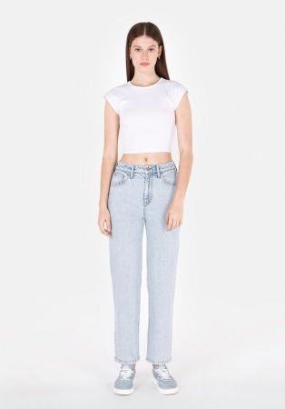 FEMEI - COLIN'S Blugi Albastri Deschisi 884 LAUREN Straight Femei