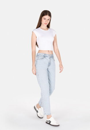 COLIN'S Blugi Albastri Deschisi 893 Julia Boyfriend Femei [2]