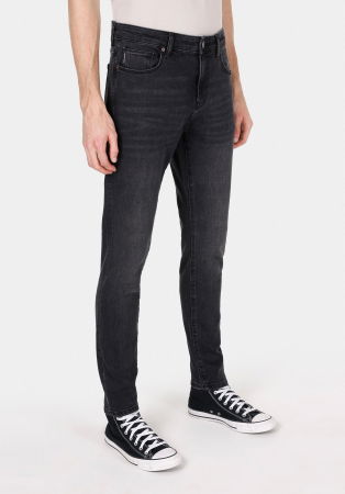 JEANS - COLIN'S Blugi Gri Inchis 041 DANNY Slim Barbati