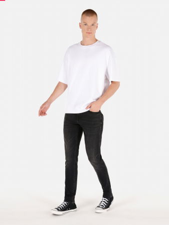 JEANS - COLIN'S Blugi Gri Inchis 041 DANNY Slim Barbati