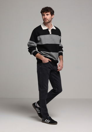 МУЖЧИНЫ - COLIN'S Джинсы Antracit 044 KARL Straight