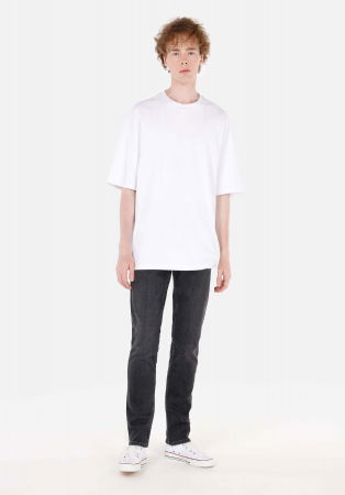 JEANS - COLIN'S Blugi Gri Inchis 044 KARL Straight Barbati