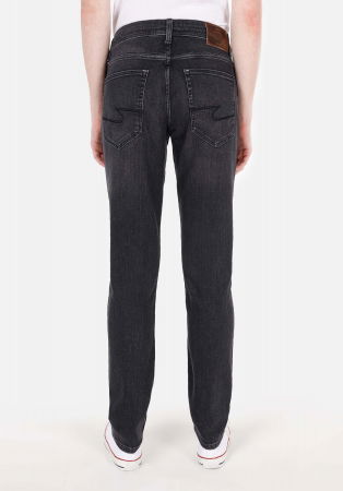 JEANS - COLIN'S Blugi Gri Inchis 046 MARCO Loose Straight Barbati