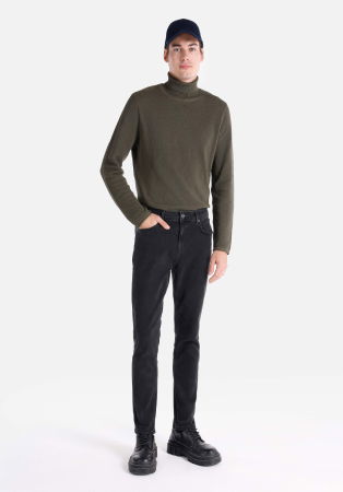 Regular - COLIN'S Blugi Negri 067 JACK Regular Barbati