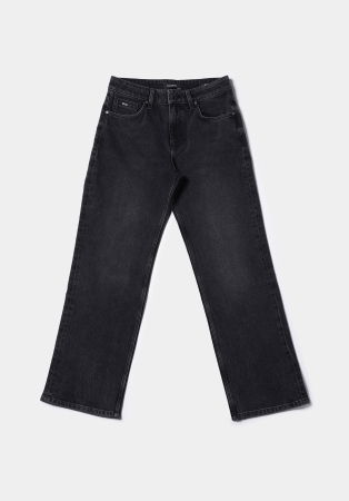 JEANS - COLIN'S Blugi Negri 880 ELISA Straight Femei