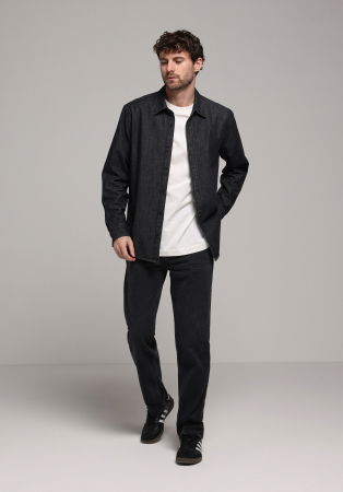 Loose - COLIN'S Blugi Negri 046 MARCO Loose Straight Barbati