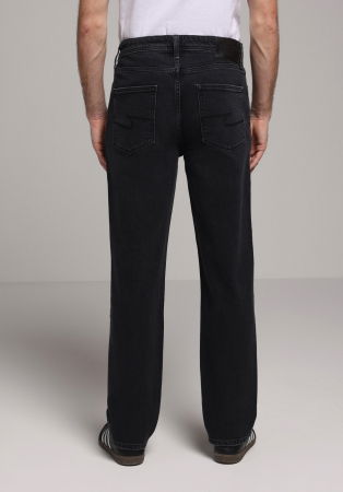 Loose - COLIN'S Blugi Negri 046 MARCO Loose Straight Barbati