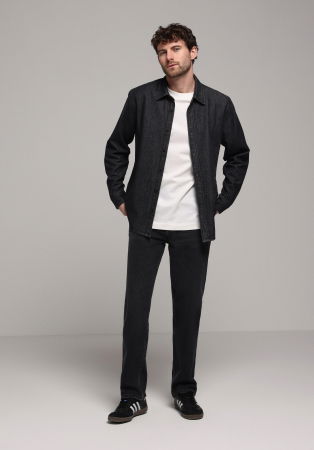 МУЖЧИНЫ - COLIN'S Мужские Джинсы Антрацитовые Bottom 