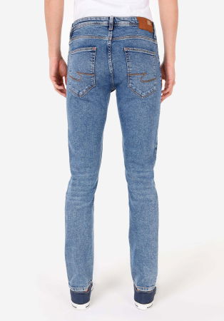 Straight - COLIN'S Blugi Albastri 044 KARL Straight Barbati