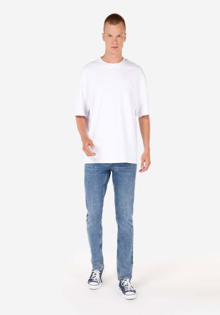 Straight - COLIN'S Blugi Albastri 044 KARL Straight Barbati