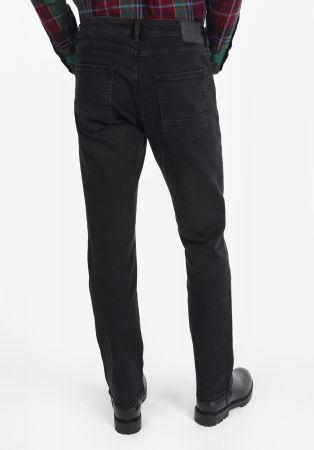 JEANS - COLIN'S Blugi Negri 045 DAVID Regular Barbati