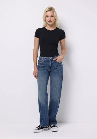 Straight - COLIN'S Blugi Navy 880 ELISA Straight Femei