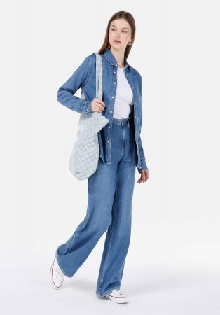 ЖЕНЩИНЫ - COLIN'S Женские Джинсы Синие 970 BERRY Regular