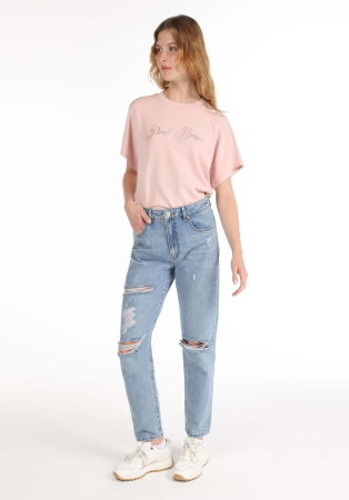 ЖЕНЩИНЫ - COLIN'S Джинсы Blue 970 BERRY Wide Leg