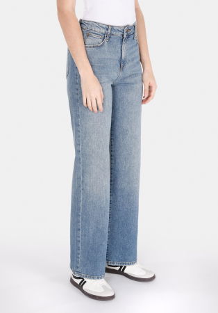 Regular - COLIN'S Blugi Albastri 970 BERRY Wide Leg Femei