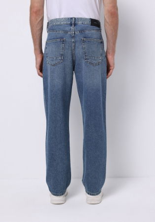 JEANS - COLIN'S Blugi Navy Bottom Loose Barbati