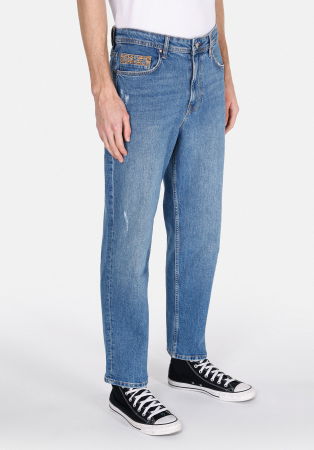 МУЖЧИНЫ - COLIN'S Мужские Джинсы Синие Bottom Loose Straight