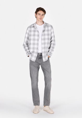 ДЖИНСЫ - COLIN'S Мужские Джинсы Тёмные Серые 044 KARL Straight