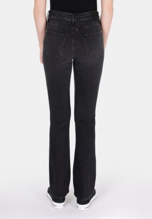 JEANS - COLIN'S Blugi Gri Inchis 797 ADEL Slim Femei