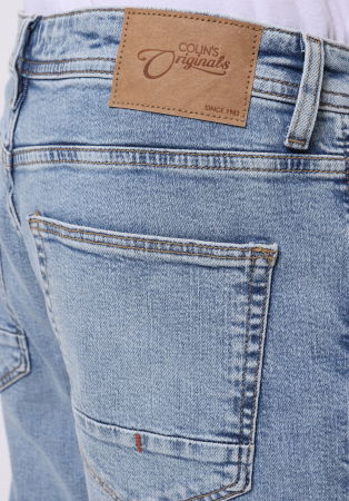 JEANS - COLIN'S Blugi Albastri Deschisi 044 KARL Straight Barbati