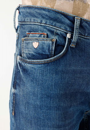 JEANS - COLIN'S Blugi Albastri 044 KARL Straight Barbati
