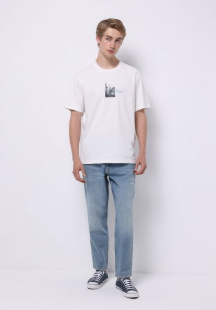 JEANS - COLIN'S Blugi Albastri Bottom Baloon Barbati