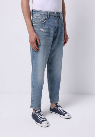 JEANS - COLIN'S Blugi Albastri Bottom Baloon Barbati