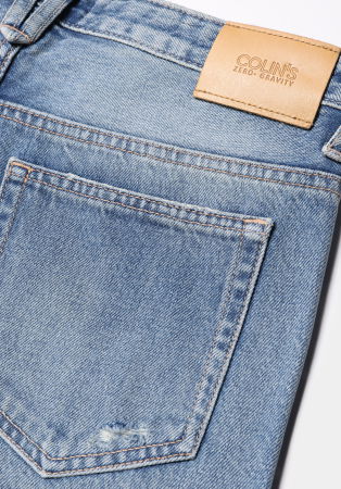 Loose - COLIN'S Blugi Albastri Bottom Femei