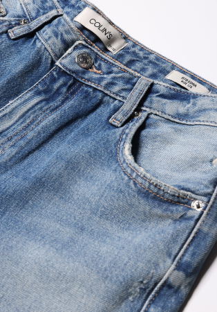 Loose - COLIN'S Blugi Albastri Bottom Femei