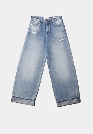 Loose - COLIN'S Blugi Albastri Bottom Femei