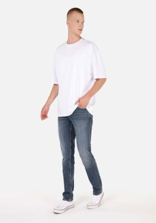 JEANS - COLIN'S Blugi Navy 044 KARL Straight Barbati