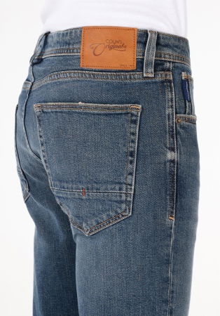 COLIN'S Blugi Navy 044 KARL Straight Barbati [5]