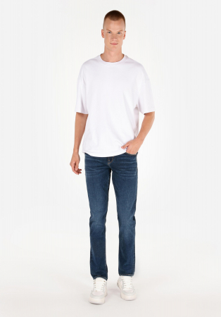 JEANS - COLIN'S Blugi Navy 044 KARL Straight Barbati