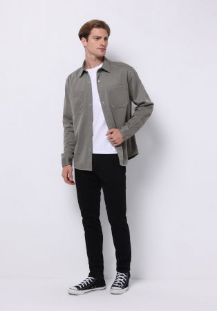 Straight - COLIN'S Blugi Negri 044 KARL Straight Barbati