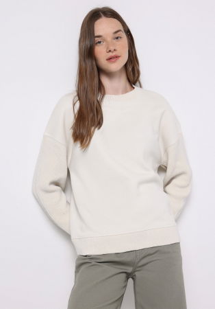 FEMEI - COLIN'S Bluza Alba Regular Femei