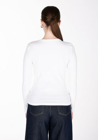 IMBRACAMINTE - COLIN'S Bluza Alba Slim Femei