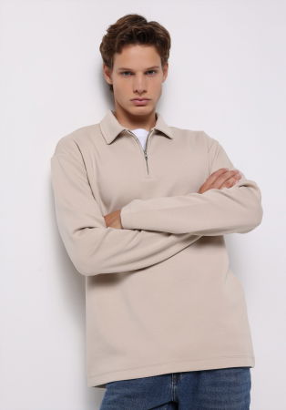 BARBATI - COLIN'S Bluza Bej  Barbati