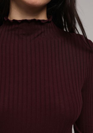 FEMEI - COLIN'S Bluza Bordo  Femei