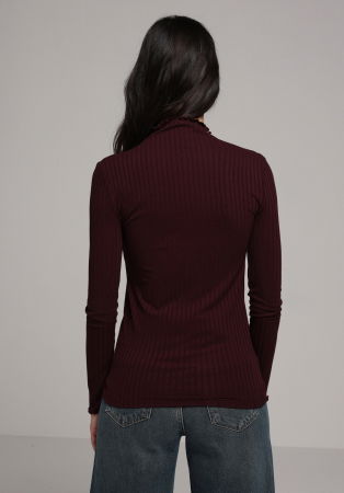 FEMEI - COLIN'S Bluza Bordo  Femei