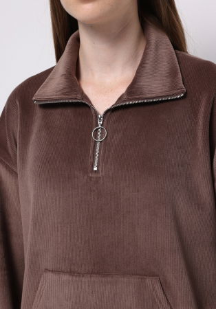 FEMEI - COLIN'S Bluza Cafenie Regular Femei