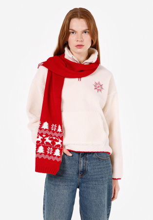 Hanorace - COLIN'S Bluza Crem Regular Femei