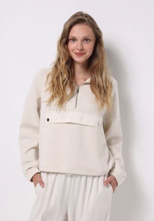 IMBRACAMINTE - COLIN'S Bluza Crem Regular Femei