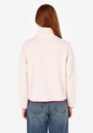 Hanorace - COLIN'S Bluza Crem Regular Femei