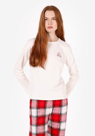 ЖЕНЩИНЫ - COLIN'S Свитшот Crem Regular