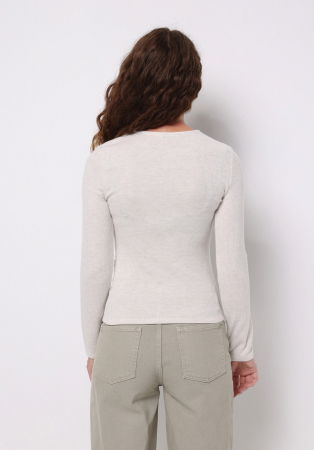 ОДЕЖДА - COLIN'S Свитшот Crem Slim