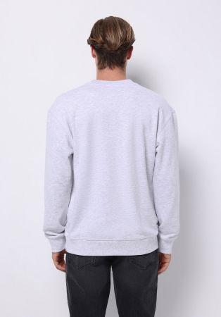 BARBATI - COLIN'S Bluza Gri Deschis Comfort Barbati