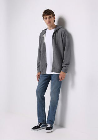 COLIN'S Bluza Gri Inchis Oversize Barbati [1]